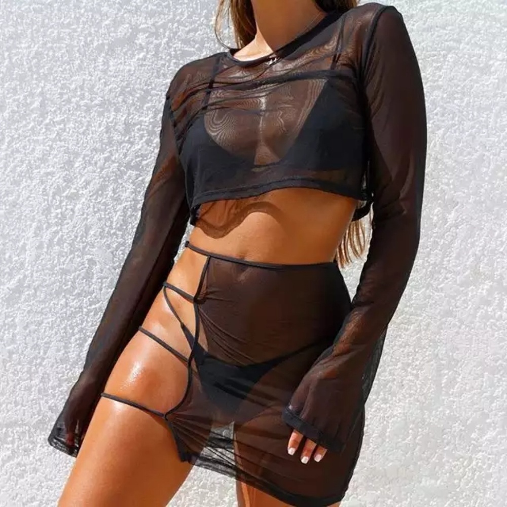 Black Mesh set